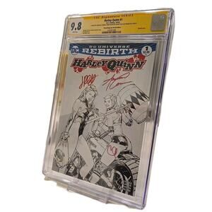 Harley Quinn(2016) #1 KwanChang Sketch Variant CGC SS 9.8 Conner Palmiotti Mann